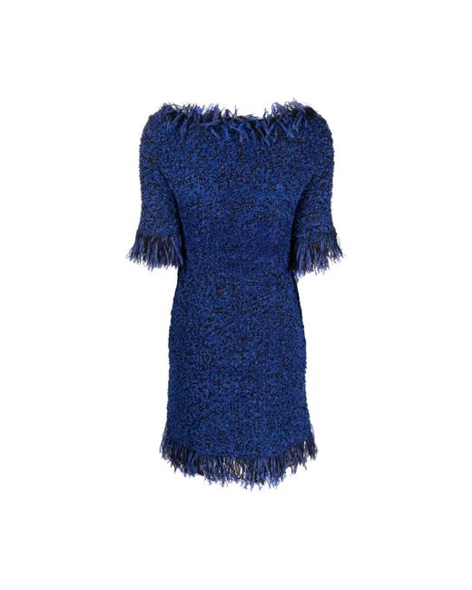 Charlott Blue Short Dresses