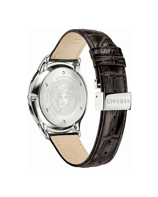Versace Univers 43Mm Horloge in het Metallic voor heren