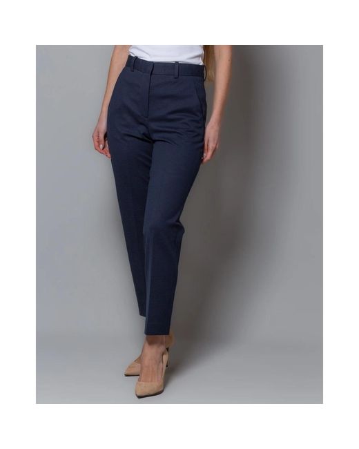 Circolo 1901 Blue Slim-Fit Trousers