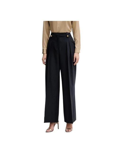Barbour Avery Wijde Broek in het Black