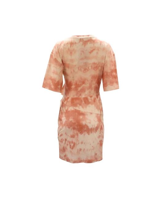 Roberto Cavalli Pink Stoff dresses
