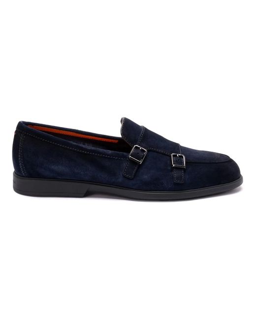 Loafers Santoni de hombre de color Blue