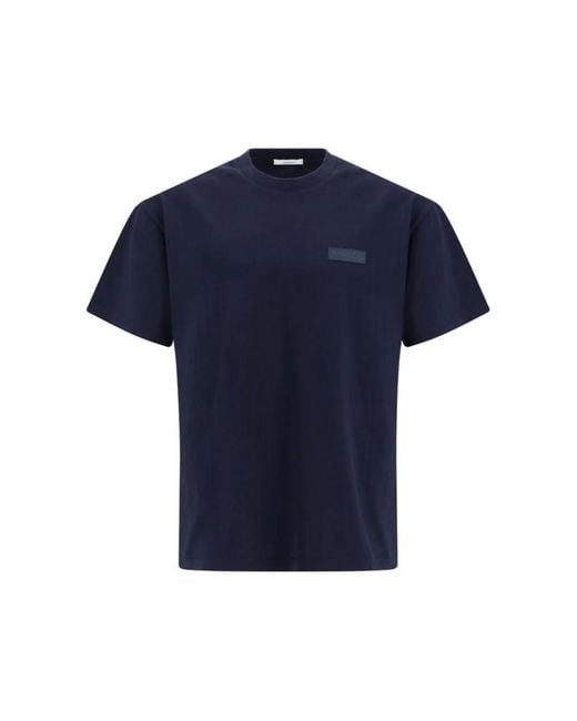 Givenchy Tops ,Blauw ,Katoen Katoenen T-Shirt in het Blue voor heren