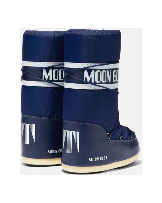 Moon Boot Blue Winter Boots for men