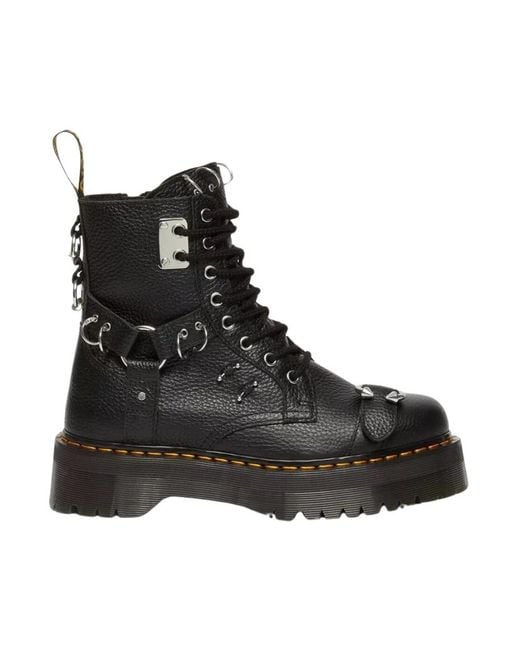 Lace-Up Boots di Dr. Martens in Black