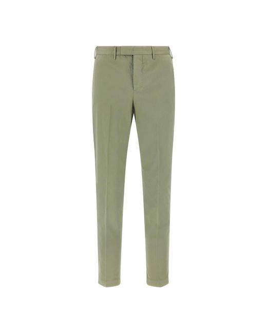 PT Torino Green Suit Trousers for men