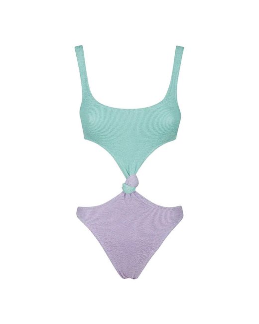 Mc2 Saint Barth Blue One-Piece