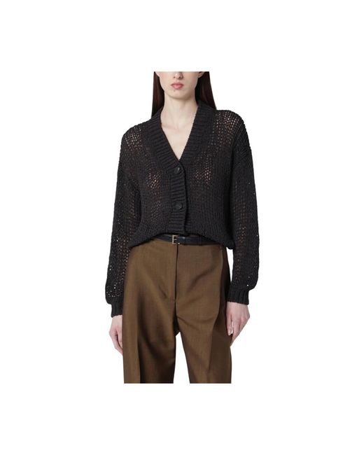 Cardigans Roberto Collina de color Black