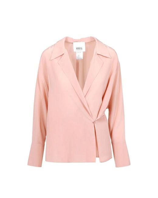 Blouses Erika Cavallini Semi Couture en coloris Pink