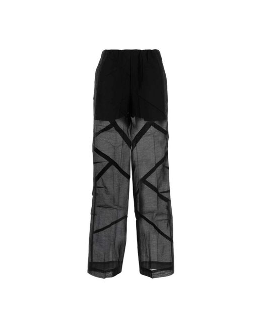 Co. Black Straight Trousers