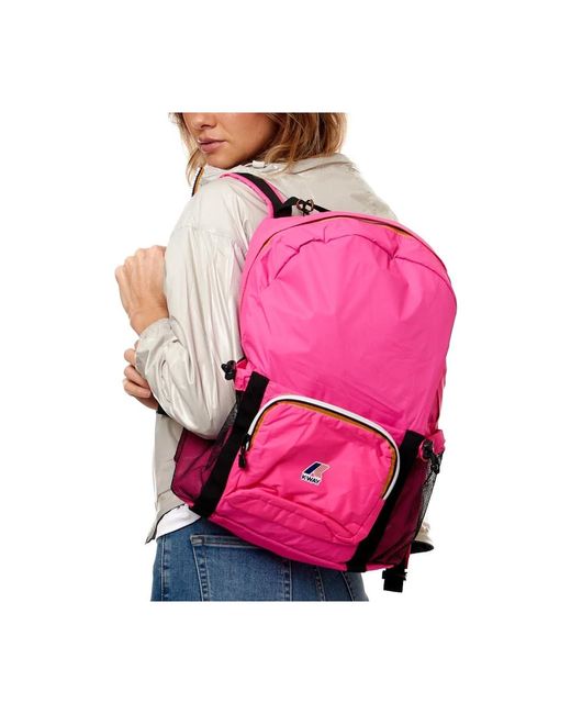 Bags > backpacks K-Way en coloris Pink