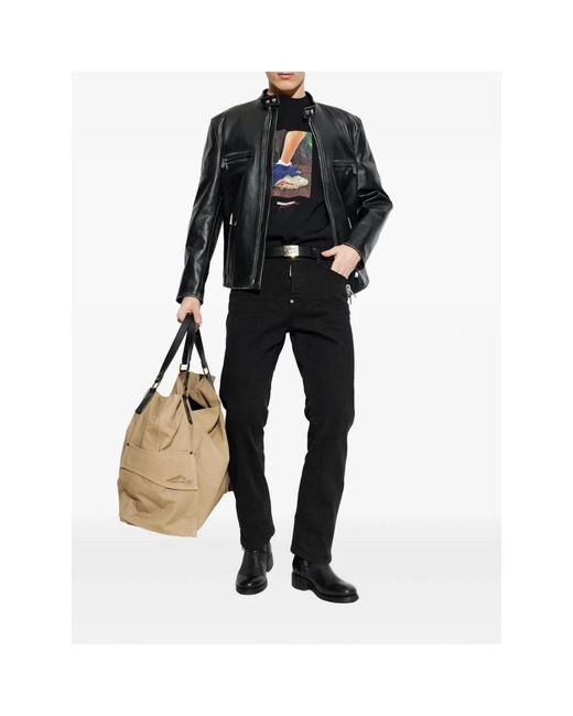 DSquared² Black Slim-Fit Jeans for men