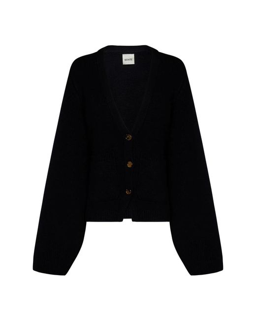 Khaite Black Cardigans