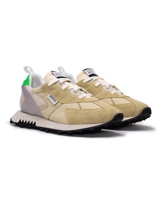 RUN OF Natural Sneakers for men