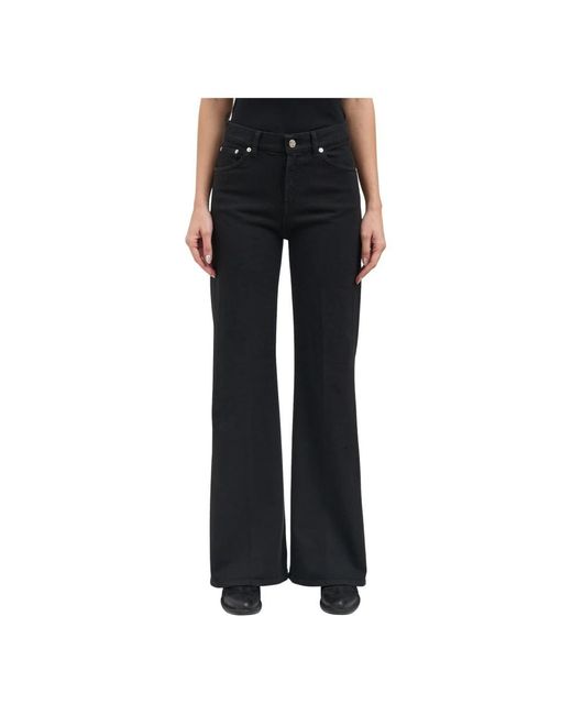 Dondup Black Wide Jeans