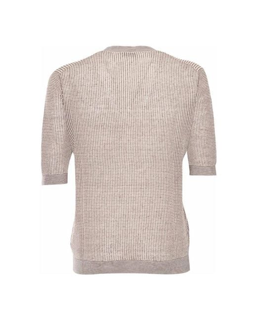 Ballantyne Brown Round-Neck Knitwear for men