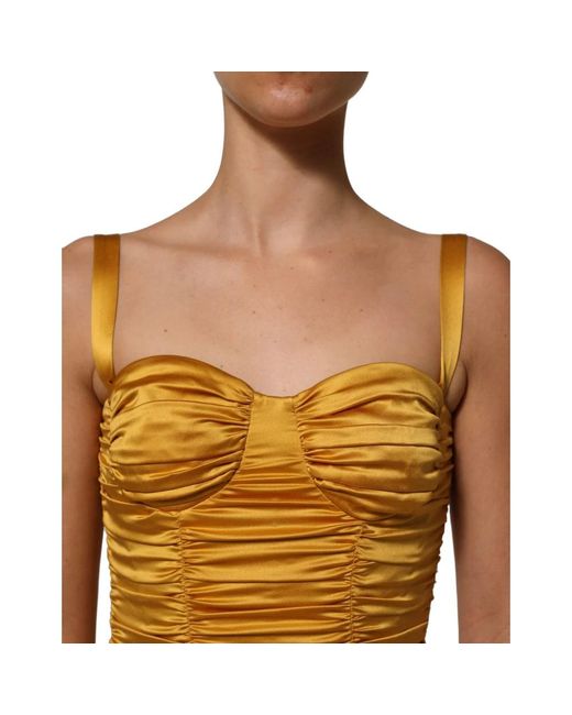 Dolce & Gabbana Metallic Party Dresses