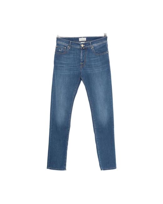 Jacob Cohen Blue Slim-Fit Jeans for men
