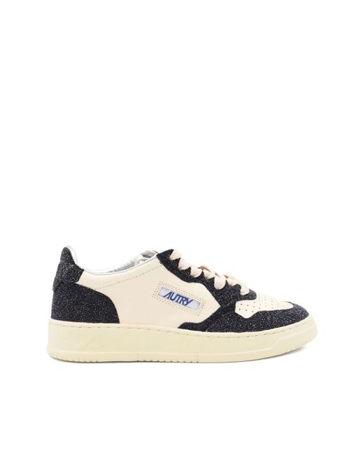 Autry Blue Medialist Low Sneakers