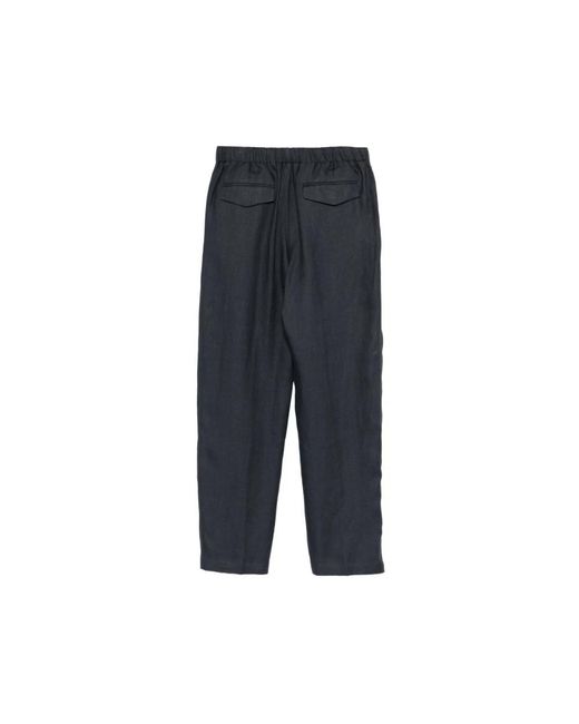 Lardini Blue Cropped Trousers for men