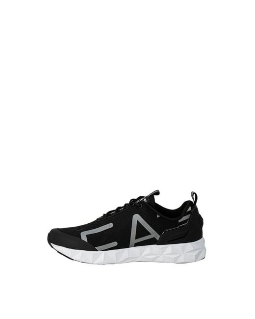 EA7 Black Sneakers for men