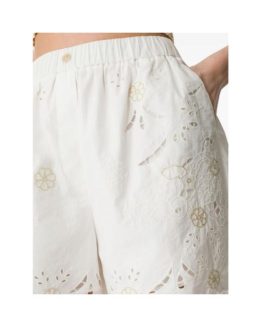 Forte_forte White Casual Shorts