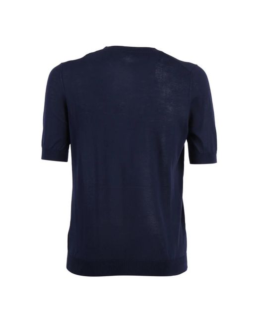 Ballantyne Blue Round-Neck Knitwear for men