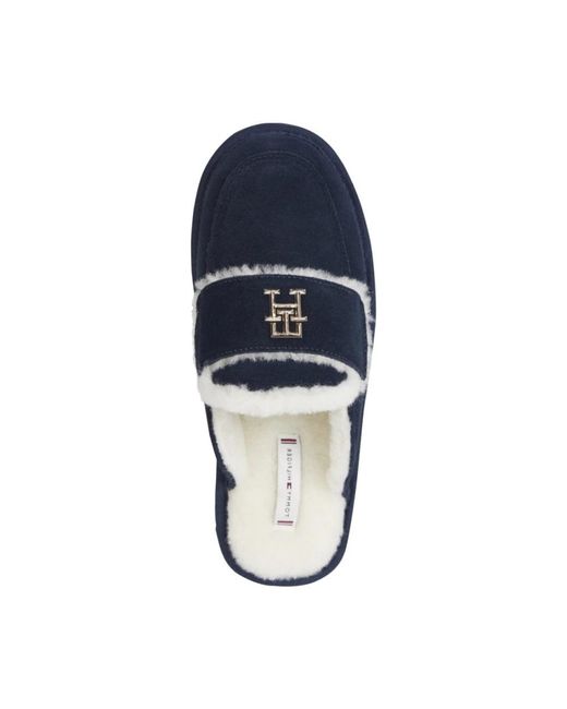 Tommy Hilfiger Blue Slippers