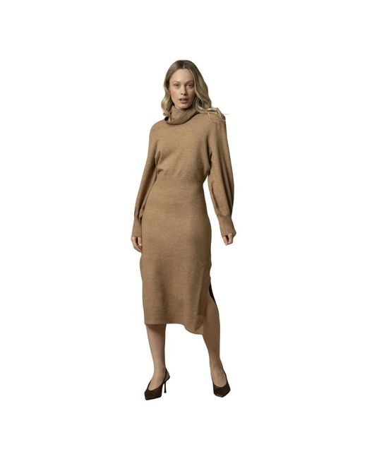 Kocca Natural Knitted Dresses