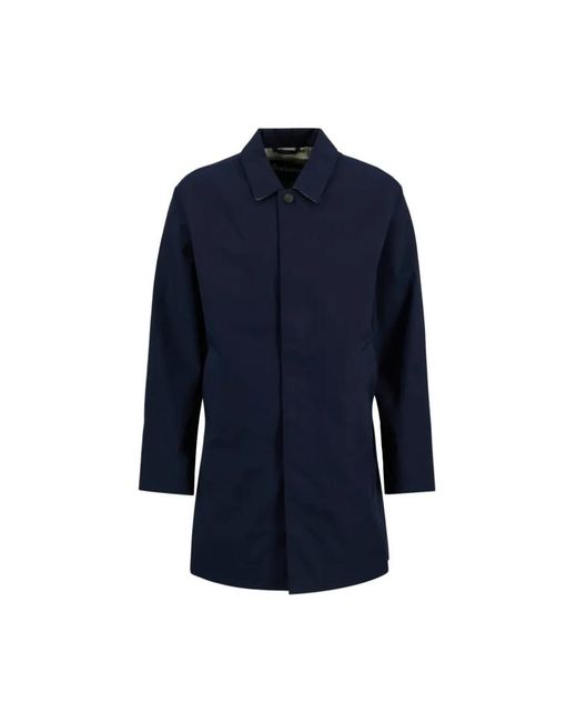 Barbour Blue Single-Breasted Coats for men