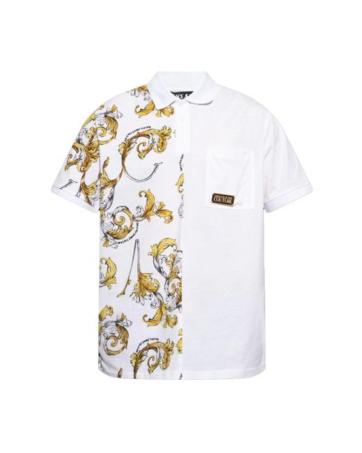 Polo Shirts Versace Jeans Couture pour homme en coloris White