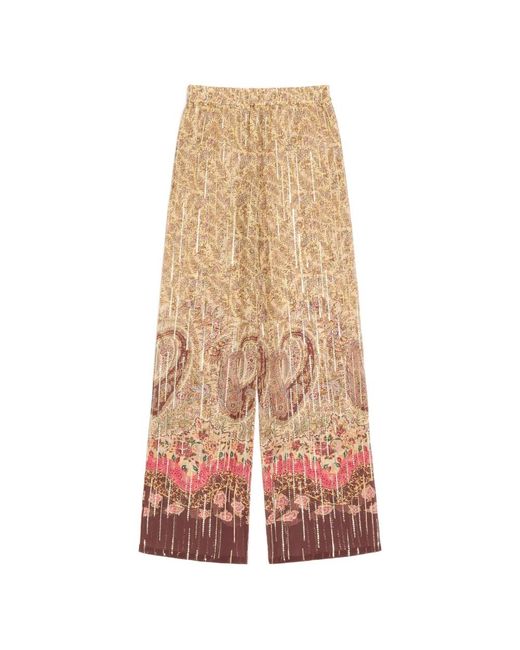Valentino Natural Wide Trousers
