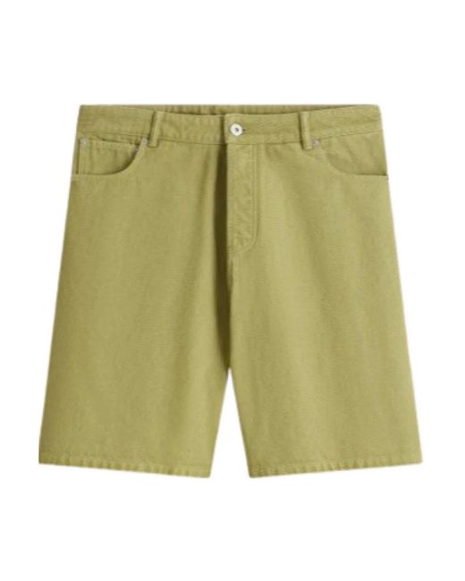 Drole de Monsieur Green Casual Shorts for men