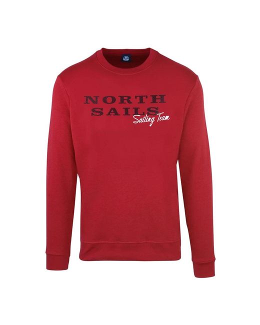 North Sails Red Sweatshirts for men