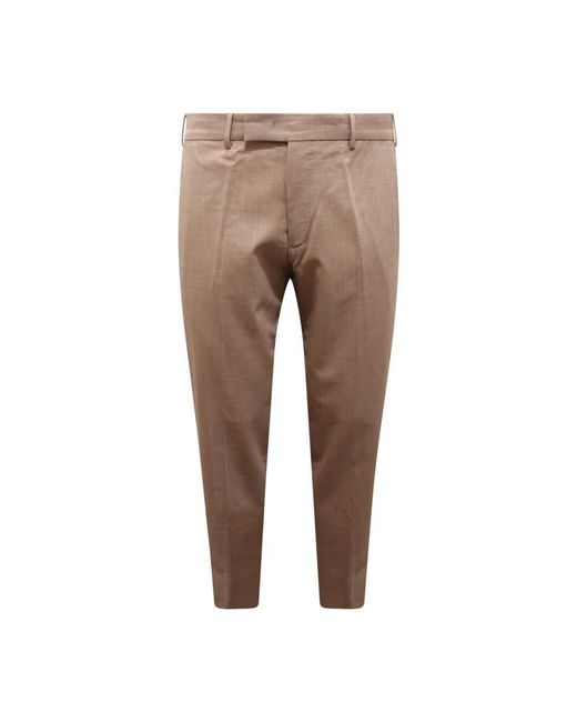 PT01 Edge Wool Hose Rebel Fit in Natural für Herren