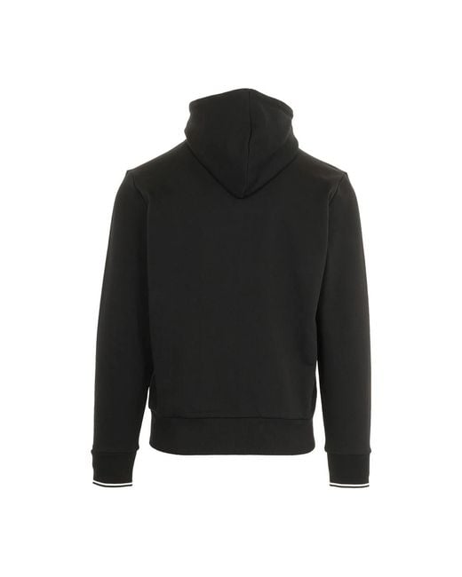 Zip-Throughs Fred Perry pour homme en coloris Black