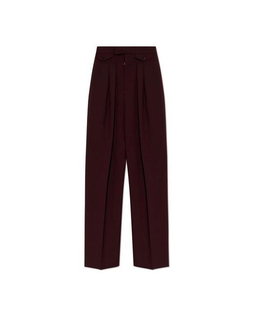 Chloé Purple Wide Trousers