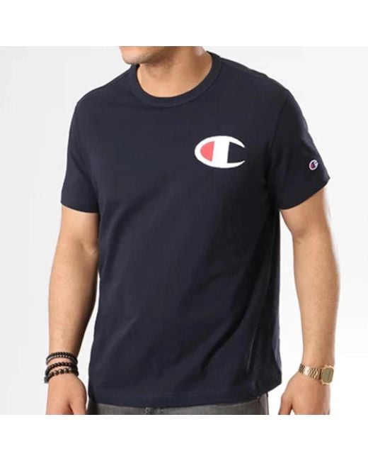 Champion Blue T-Shirts for men