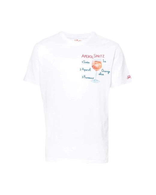 Tops > t-shirts Saint Barth pour homme en coloris White
