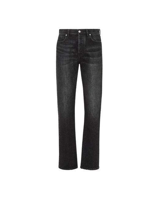 Fendi Gray Straight Fit Jeans for men