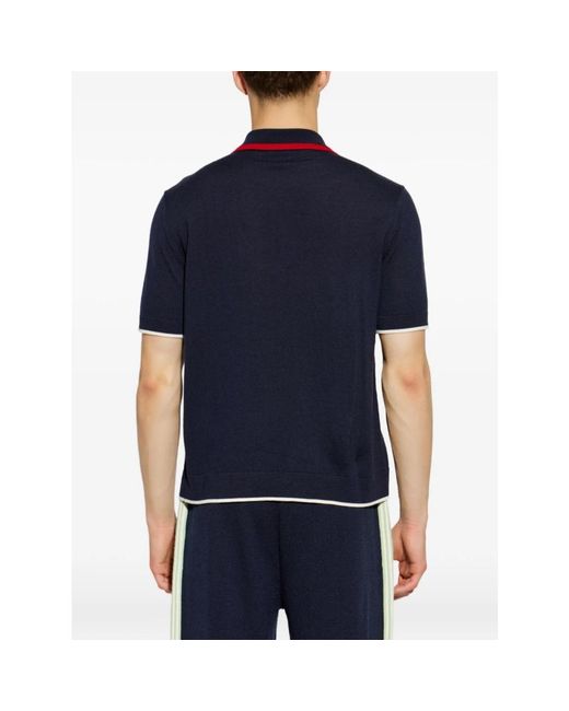 Casablanca Blue Polo Shirts for men