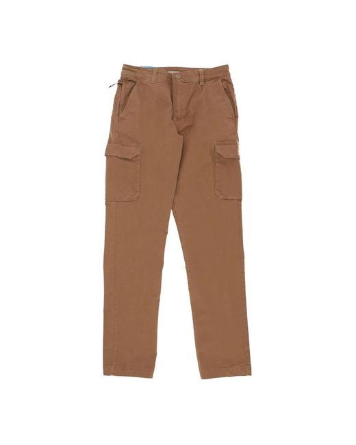 Columbia Brown Straight Trousers for men