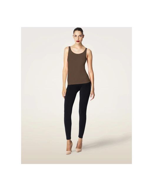 Wolford Brown Sleeveless Tops