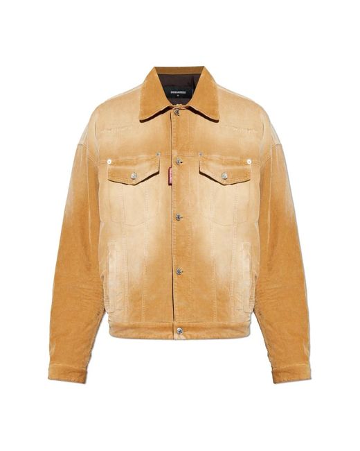 Light Jackets DSquared² de hombre de color Natural