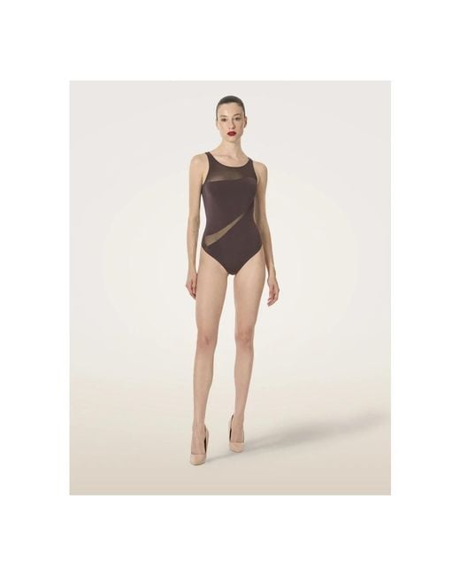 Wolford Brown Full-Body