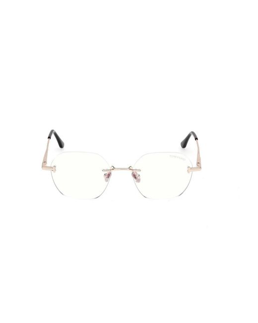 Tom Ford Metallic Glasses for men