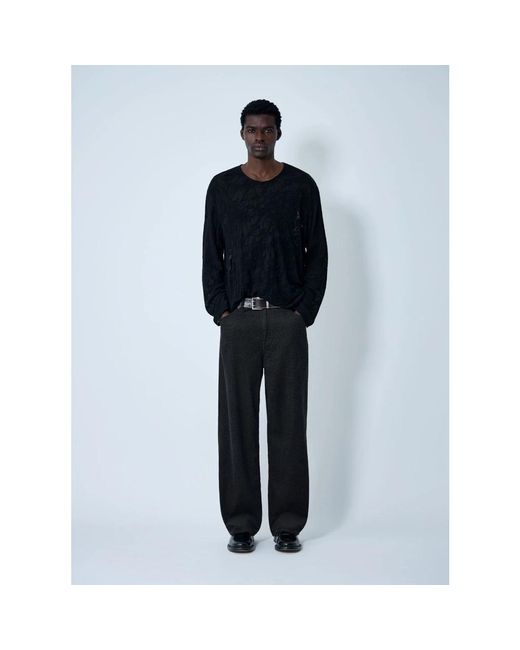 Our Legacy Black Wide Trousers for men