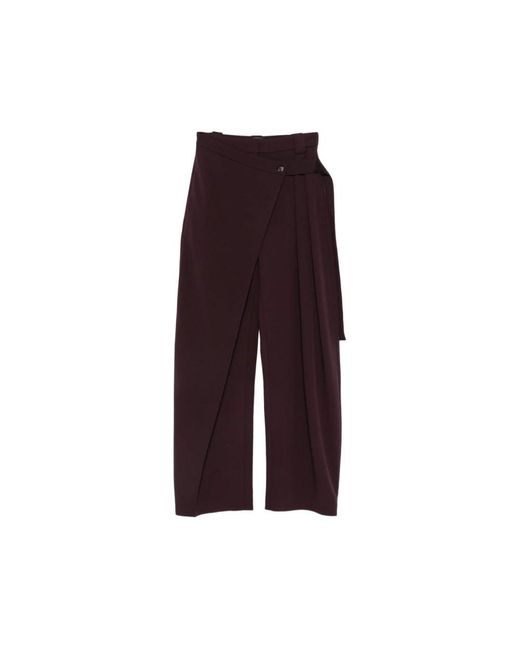 Pinko Black Wide Trousers