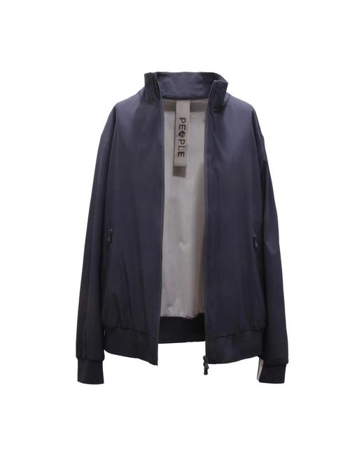 People Of Shibuya Blue Bomber Jackets for men