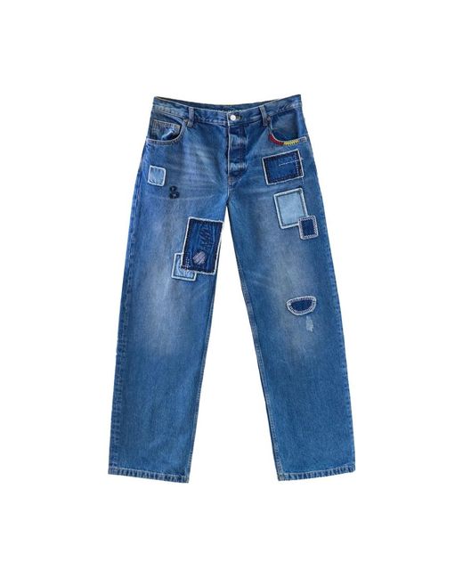 Marc Jacobs Blue Loose-Fit Jeans